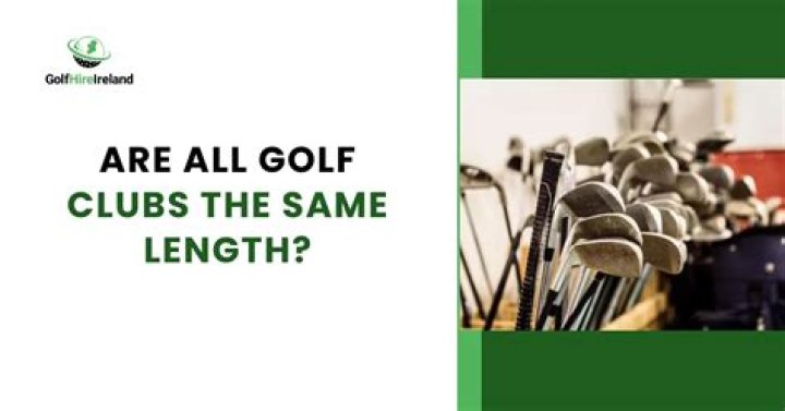 Are all golf club wrenches the same?