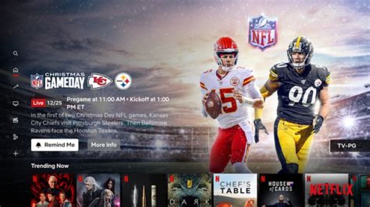 Are NFL games on Netflix?