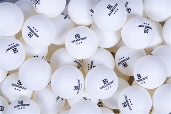 Are ping pong balls still made of celluloid?