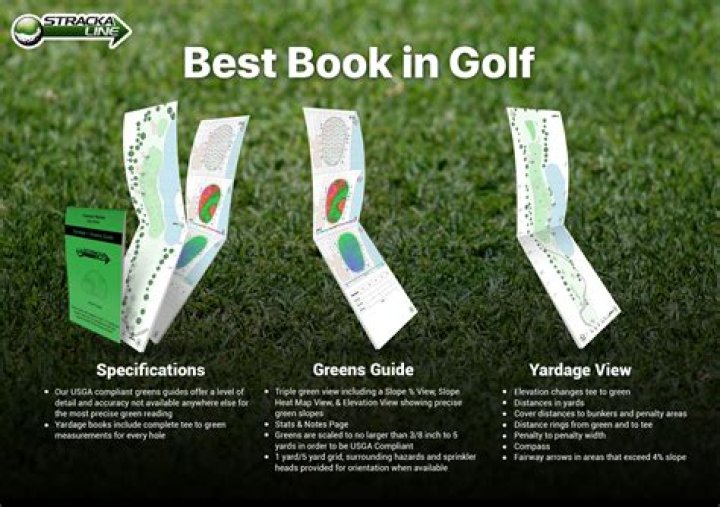 Are yardage books legal in golf?