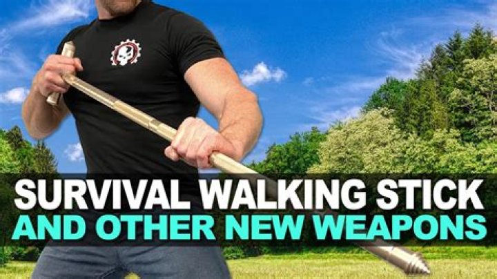Can a stick be a weapon?