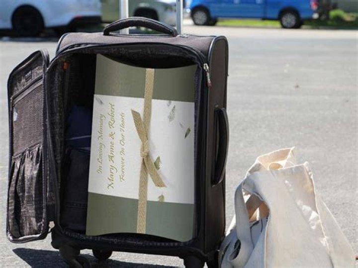 Can I take my husband's ashes on a plane?