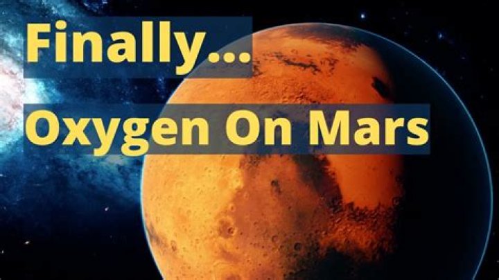 Can we create oxygen?