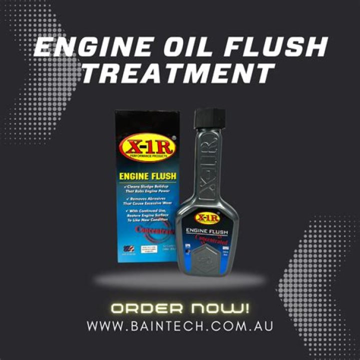 Can you drive with engine oil flush?