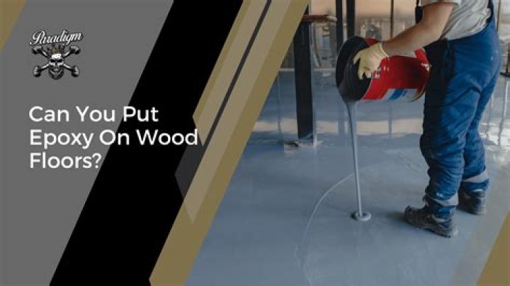 Can you eat off epoxy?