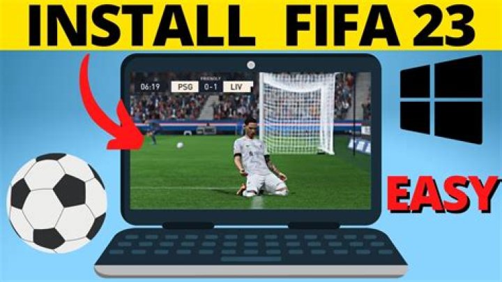 Can you play FIFA on a laptop?