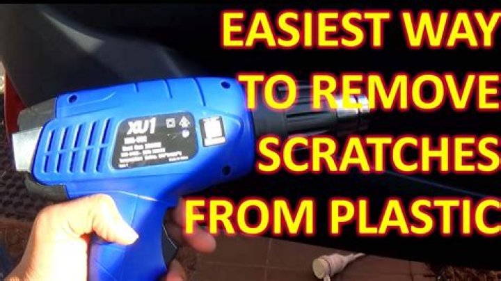 Can you sand scratches out of plastic?
