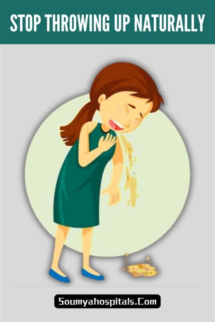 Can you stop yourself from throwing up?