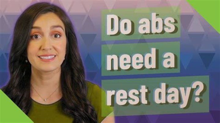 Do abs need rest days?