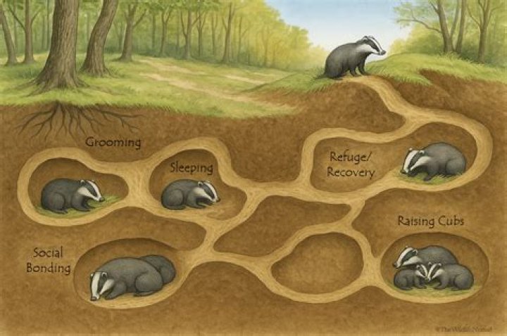 Do foxes take over badger setts?