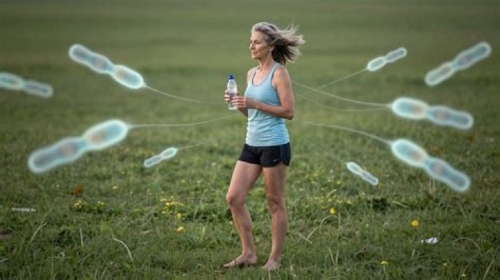 Do runners look younger?