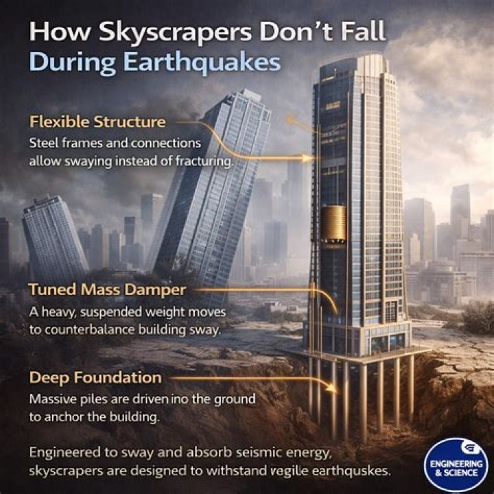 Do skyscrapers ever fall over?