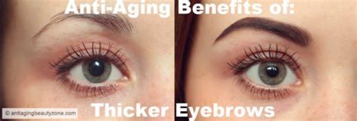 Do thicker eyebrows make you look younger?