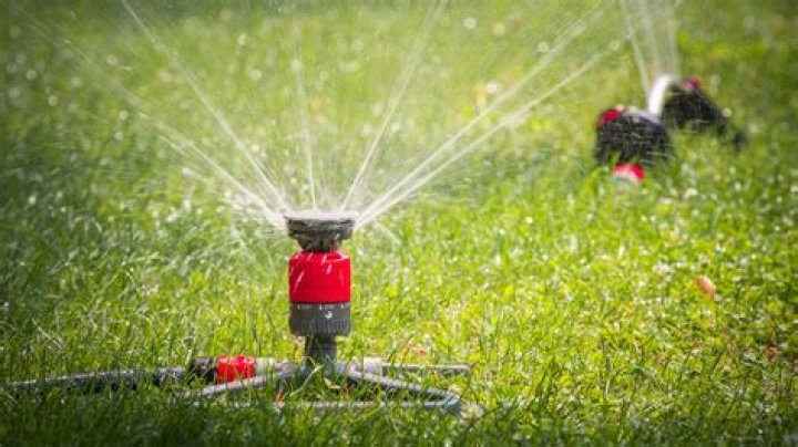 Do you get relief from a sprinkler head?