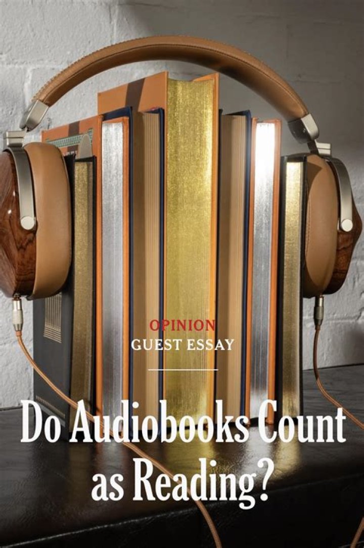 Does audiobooks count as reading?