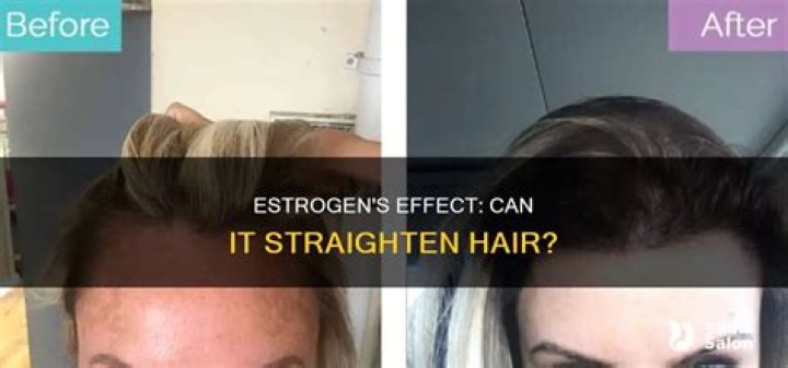 Does estrogen thicken hair?