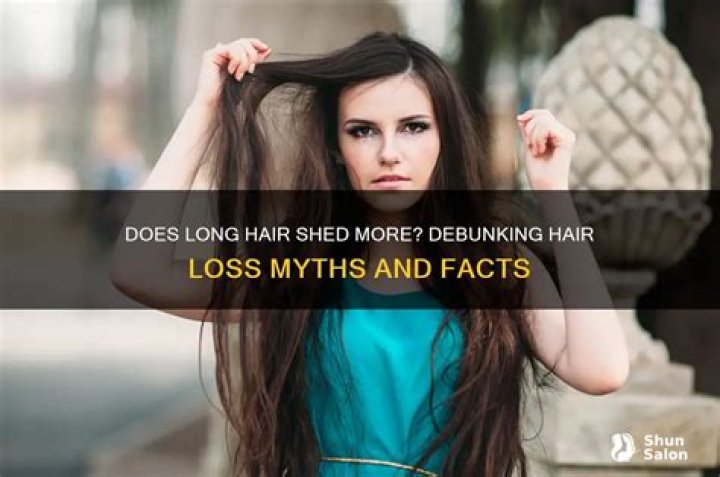 Does long hair shed more?