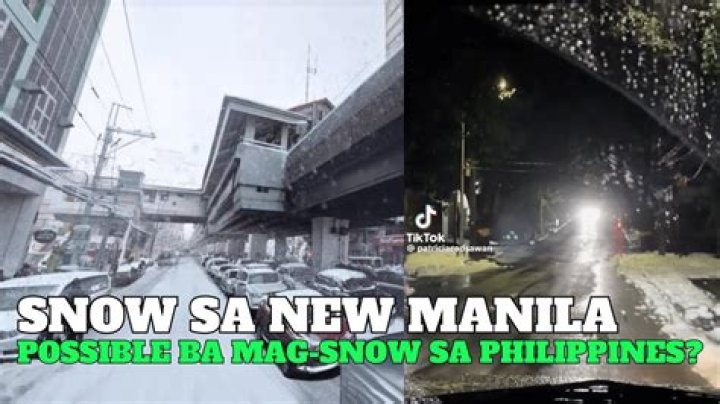 Does Philippines have snow?