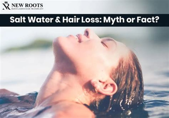 Does salt water cause baldness?