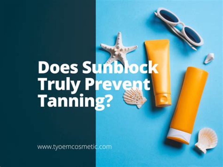 Does sunblock prevent freckles?