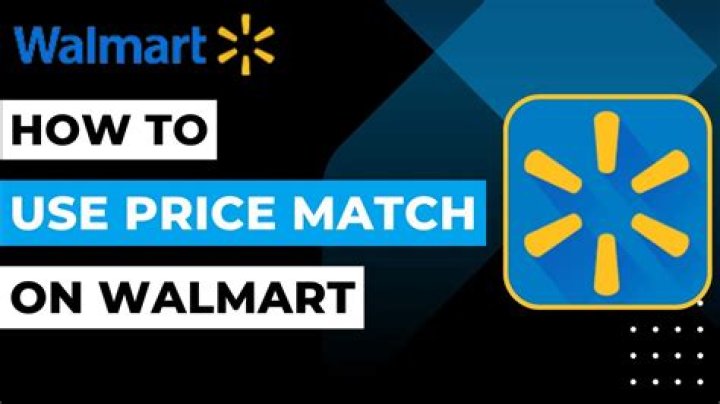 Does Walmart price match online purchases?