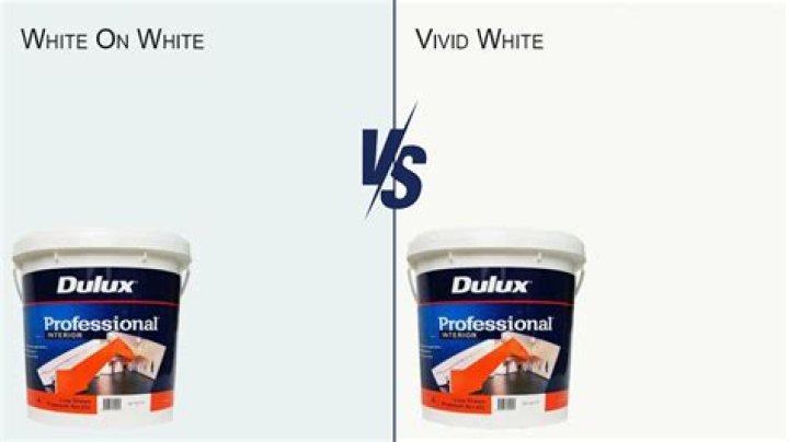Does white paint have blue in it?