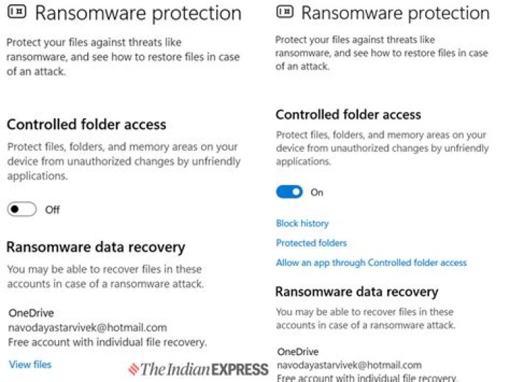 Does Windows 10 have ransomware protection?