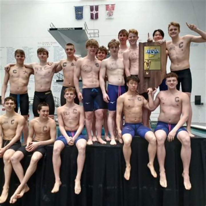 How are points awarded in swimming?