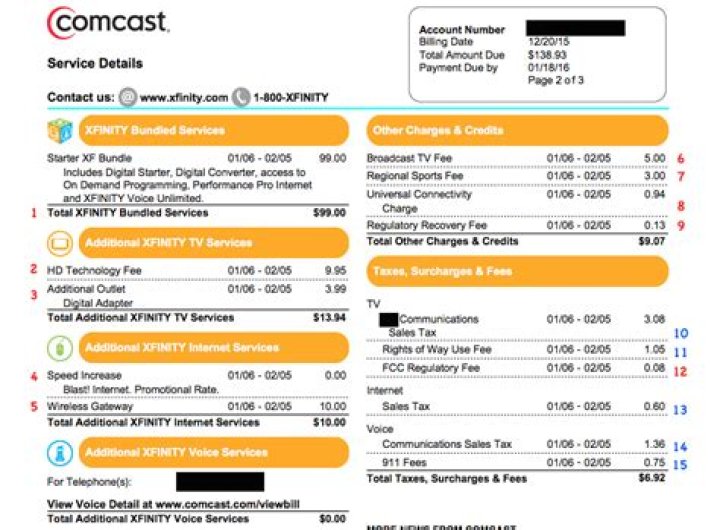 How can I get Comcast to lower my bill?
