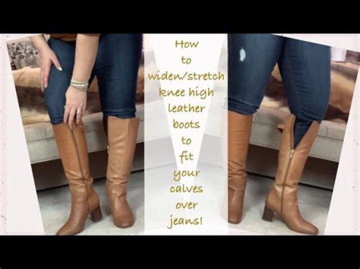 How can I stretch my boot shaft at home?