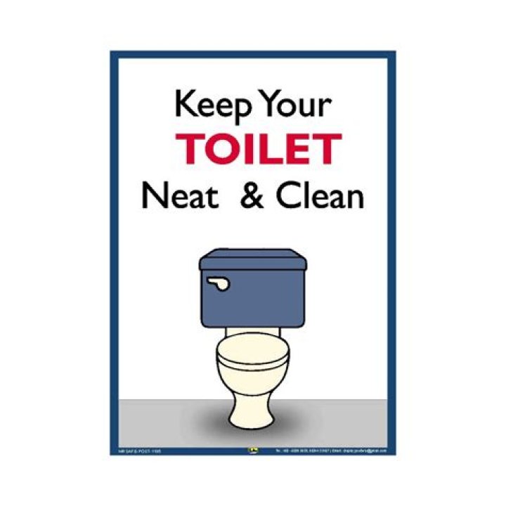 How do I keep my toilet clean when not in use?