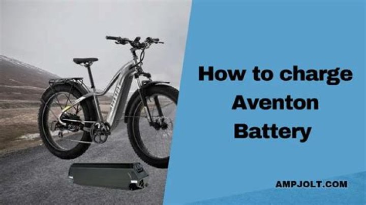 How do I know when my Aventon battery is fully charged?