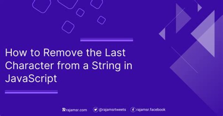 How do I remove the last character of a string in Reactjs?