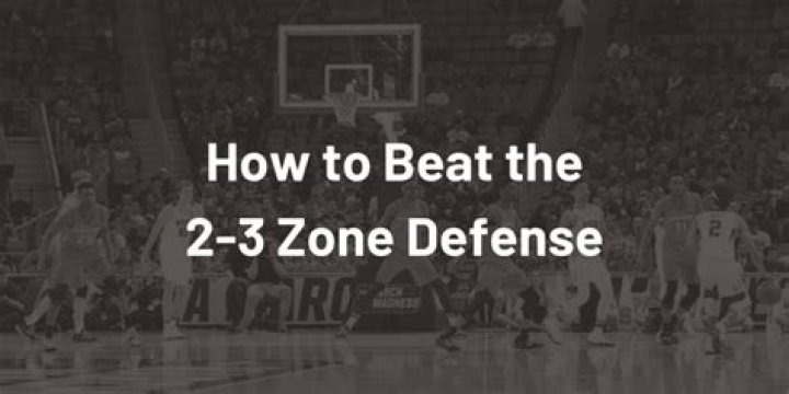 How do you beat a zone defense?