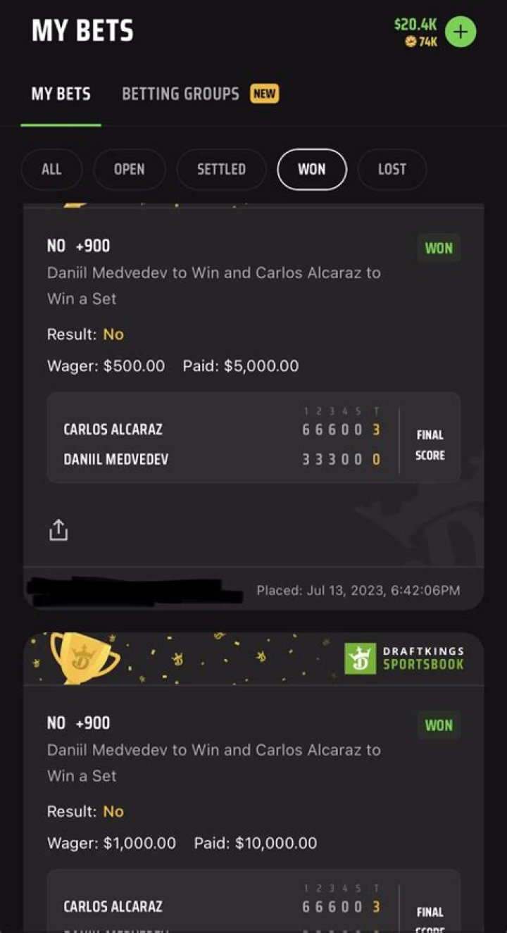 How do you bet straight up on DraftKings?