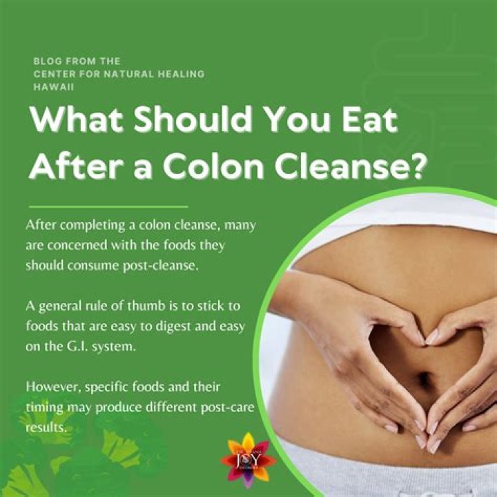 How do you clean out your colon?