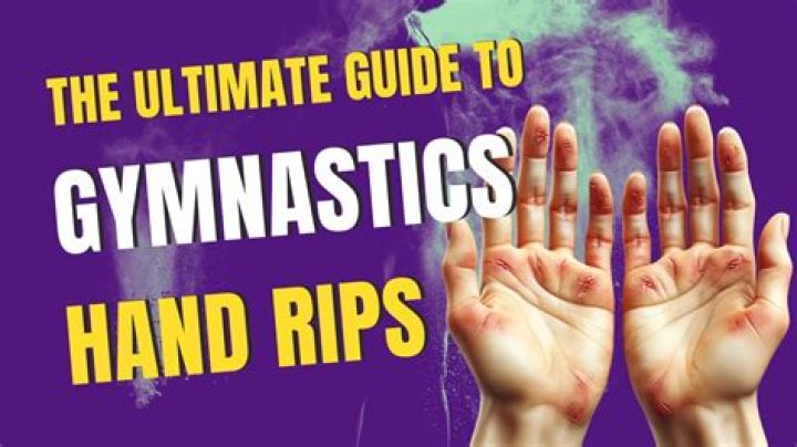 How do you clean rips in gymnastics?