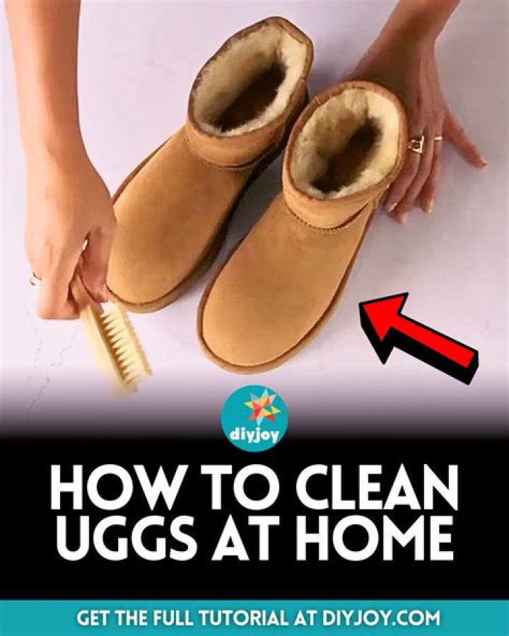 How do you clean Woolite UGGs?