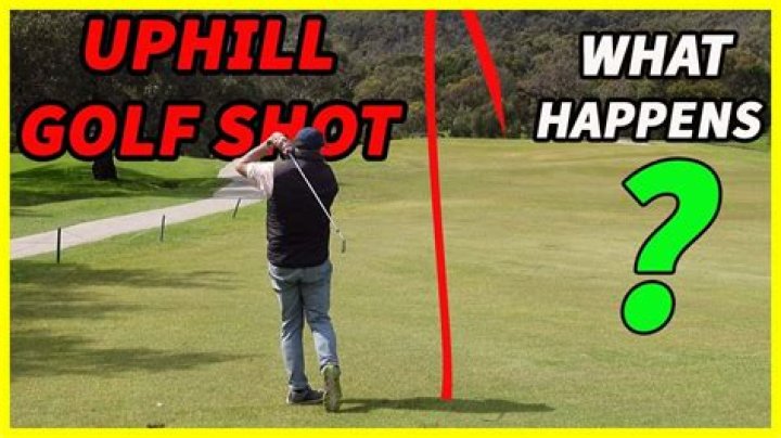 How do you compensate for elevation in golf?