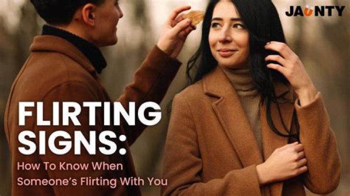 How do you flirt with someone you just met?