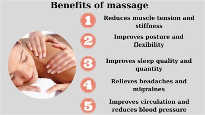 How do you massage your neck upwards or downwards?