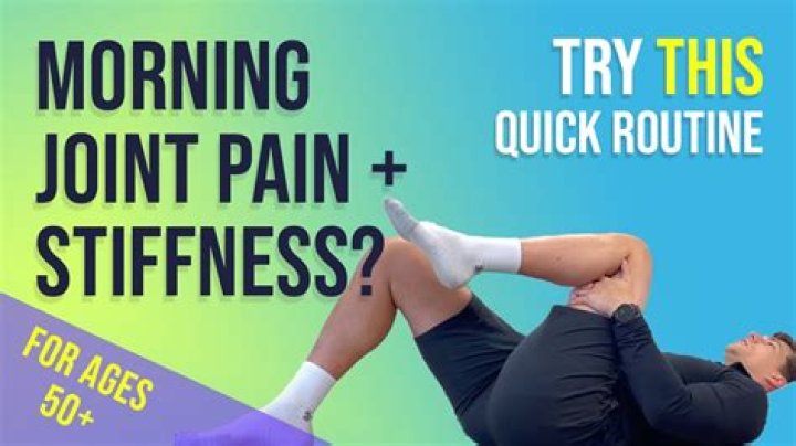 How do you stop stiffness in old age?
