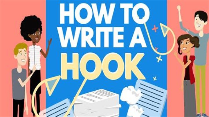 How do you write a catchy hook?