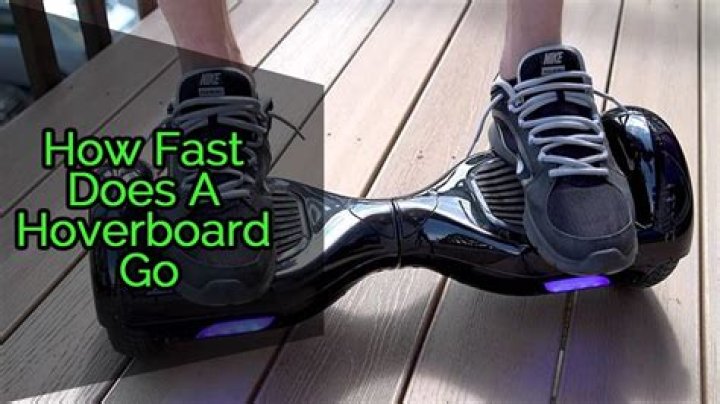 How fast can a hoverboard go?