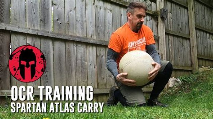 How heavy is the Atlas carry in Spartan Race?