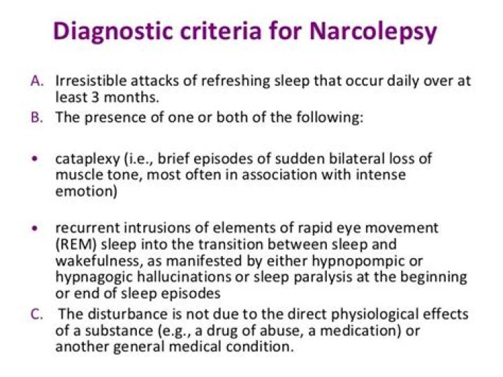 How is narcolepsy diagnosed?
