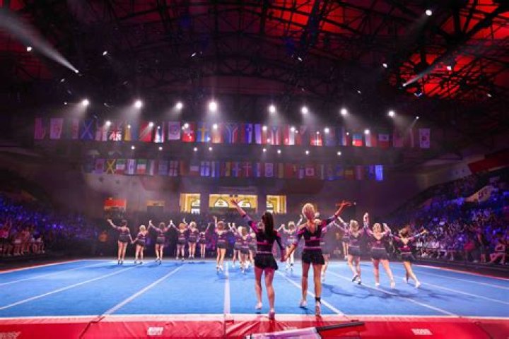 How many athletes are at Cheersport?