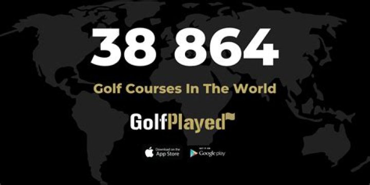 How many golf courses are there in Korea?