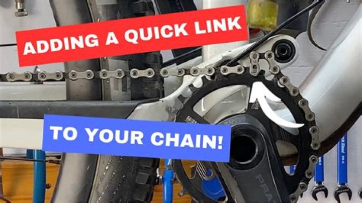 How many links should a bike chain have?