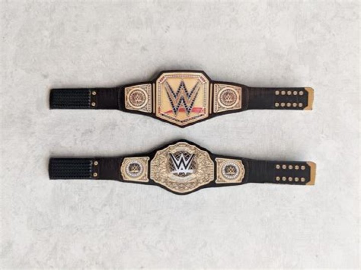 How many WWE belts are there now?